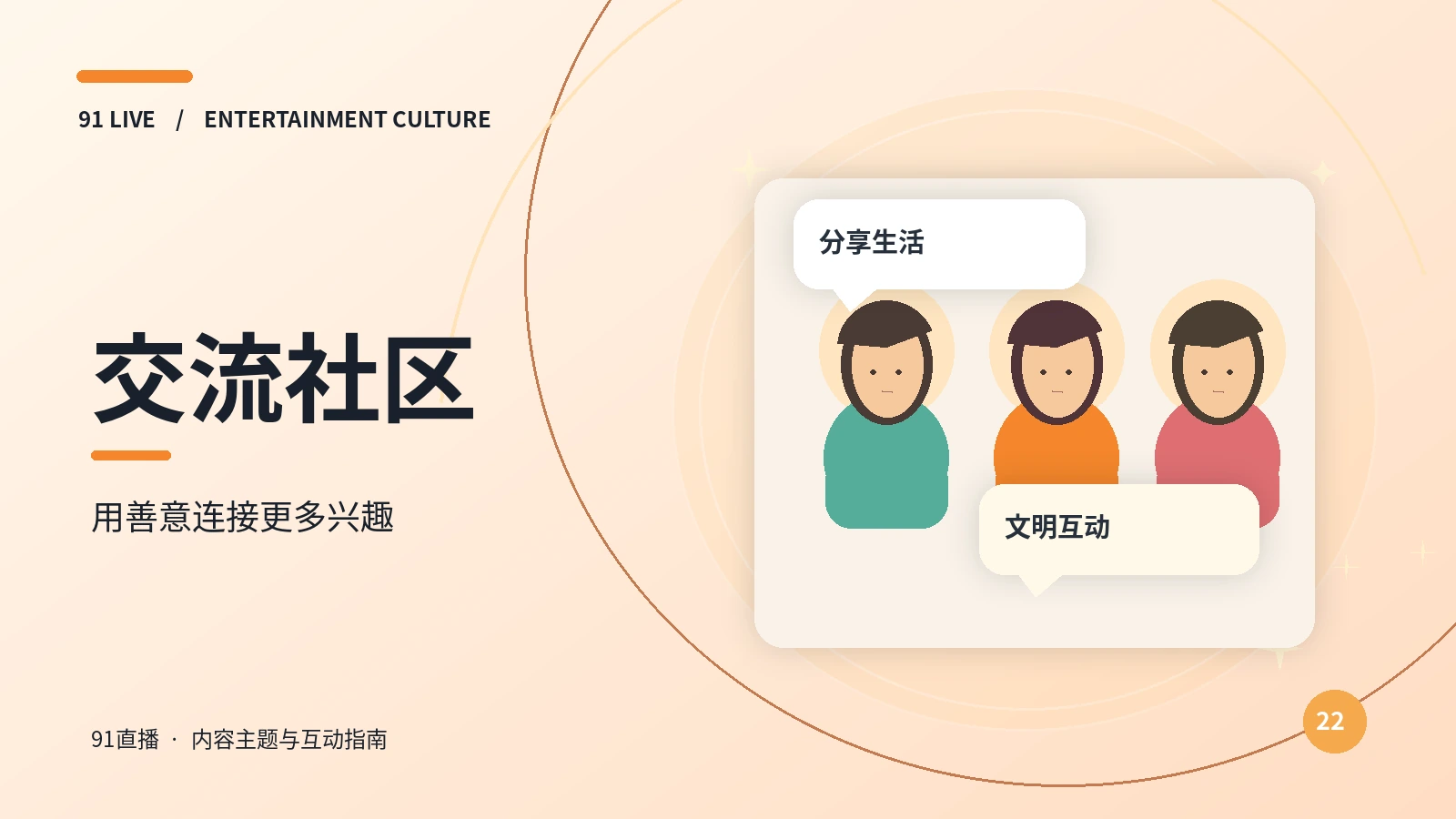 互动社区视觉素材